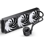 Система жидкостного охлаждения Jonsbo TG-420 ARGB Black, 420 мм, 3x140 мм, 800-1800 об/мин, 20.3-36.2 дБ, 4-pin PWM, 300 Вт, ARGB, черный, фото7