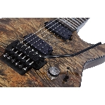 Электрогитара SCHECTER OMEN ELITE-6 FR CHAR - электрогитара 6-струнная, Charcoal (CHAR) - древесный, фото12