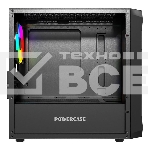 Компьютерный корпус Powercase Mistral Micro A3B ARGB, Tempered Glass, 2x 140mm ARGB PWM+1x 120mm ARGB PWM, чёрный, mATX  (CMMAB-A3), фото5