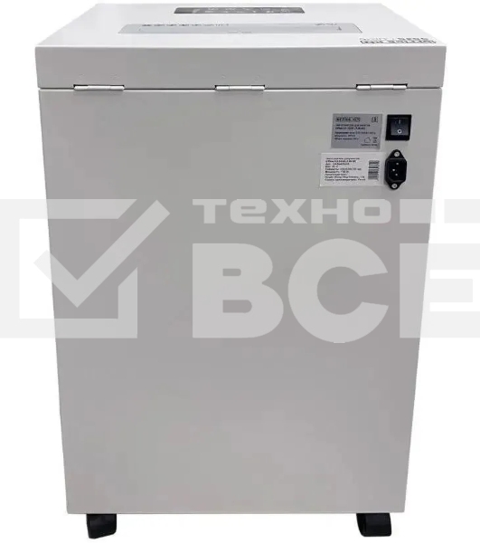 Шредер Office Kit S535 3,8x40 белый (секр.P-4) фрагменты 35лист. 50лтр. скобы пл.карты CD