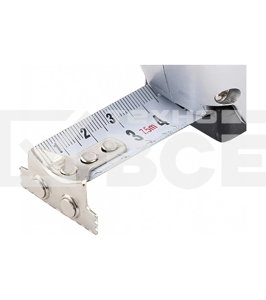 Рулетка MATRIX Magnetic, 7,5 м х 25 мм, магнитный зацеп 31012