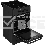 Плита электрическая Weissgauff WES E2V05 B черный, конфорок 3 шт, духовка 50 л, 50 см x 85 см x 56 см, фото2