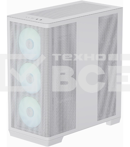 Компьютерный корпус Mid-Tower Aerocool  / Formula / Formula APNX CREATOR C1-WT-V1 white (ATX, без БП, ARGB fans, 3*USB3.2) (4711099474318)