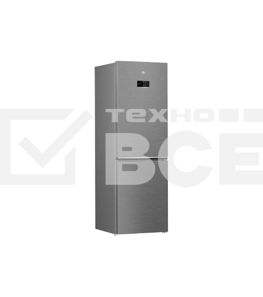 Холодильник Beko B3RCNK362HX нержавеющая сталь двухкамерный 220/100л морозилка снизу Total No Frost
