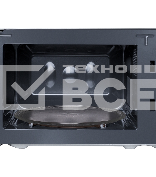 Микроволновая печь BBK 20MWS-708M/BS черный/серебро, 20 л, 700 Вт, поворотный механизм