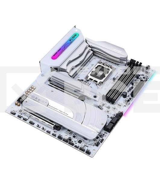 Материнская плата Colorful iGame Z890 FLOW V20, LGA 1851, Intel Z890, 4xDDR5, 5xM.2, 4xSATA, 2xPCIe 5.0 x16, 1xPCIe 4.0 x4, 1xHDMI, 1xDP, 1x 2.5Gb LAN, 4xUSB-A 3.2 Gen 2, 2xUSB-C 3.2 Gen 2, 1xUSB-C 3.2 Gen 2x2, 5x3.5 мм, 7.1, ATX