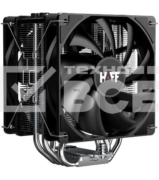 Кулер ID-Cooling SE-214-XT HAFF Eco Edition черный 120мм алюминий+медь 1800rpm 35.2db 4-pin 200W 150мм