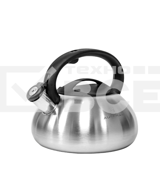 Чайник для плиты AUFFMAN AM-3401 из нержавеющей стали со свистком 3 л