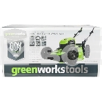 Газонокосилка аккумуляторная  GreenWorks GD60LM46HPK4, 60V, 46 см, бесщеточная, с 1хАКБ 4 А.ч. и ЗУ (2502807UB), фото3