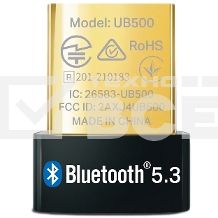 Сверхкомпактный USB‑адаптер Bluetooth 5.3 Tp-Link UB500 /черный (UB500 V2)