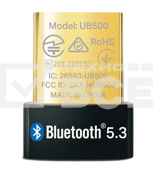 Сверхкомпактный USB‑адаптер Bluetooth 5.3 Tp-Link UB500 /черный (UB500 V2)
