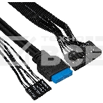 Компьютерный корпус Miditower ExeGate XP-340U-UNS350 (ATX, БП UNS350 с вент. 12см, 1хUSB/2хUSB 3.0, аудио), фото2