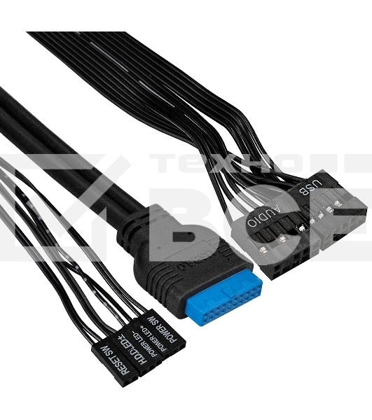 Компьютерный корпус Miditower ExeGate XP-340U-UNS350 (ATX, БП UNS350 с вент. 12см, 1хUSB/2хUSB 3.0, аудио)