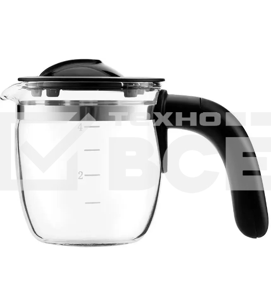 Кофеварка капельная Kitfort КТ-760-1 красный/черный, молотый кофе, 240мл, 800Вт, 3,5 бар