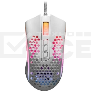 Мышь проводная Redragon Storm белый, 12400 dpi, USB, кнопки - 8