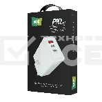 Сетевое зарядное устройство MORE CHOICE NC90 1USB+2Type-C 3.0A PD 45W, белый, фото2