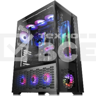 Компьютерный корпус Raijintek PAEAN PREMIUM 0R20B00208, черный, Aluminum, ATX/MICRO ATX/MINI-ITX, USB 3.0x2, Type Cx1, HD Audiox1
