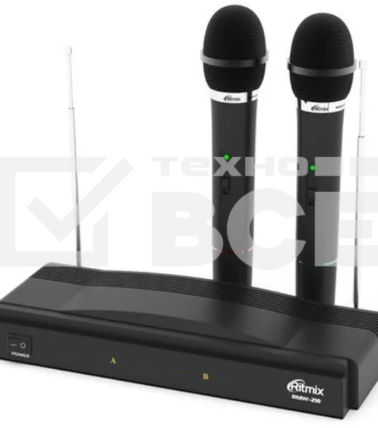 Беспроводная микрофонная система RITMIX RWM-210