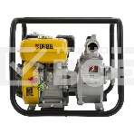 Мотопомпа бензиновая Denzel PX-50 для чистой воды, 7 л.с., 2', 600 л/мин, глуб 8 м, напор 30 м, фото4