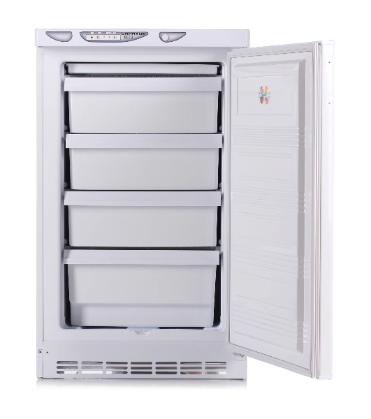 Морозильная камера Саратов 106 (МКШ-125), белый, 125 л, 4 ящика