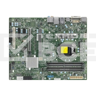 Материнская плата Supermicro MBD-X12SAE-B, LGA 1200, Intel W480, 4xDDR4, 4xSATA, 2xM.2, 3xPCIe 3.0 (x16, x16, x1), 1xDP, 1xHDMI, 1xDVI-D, 2xUSB-A 2.0, 2xUSB-A 3.2 Gen 1, 3xUSB-A 3.2 Gen 2, 1xUSB-C 3.2 Gen 2, 1x 2.5Gb LAN, 1x 1Gb LAN, 5.1, 1xCOM, ATX