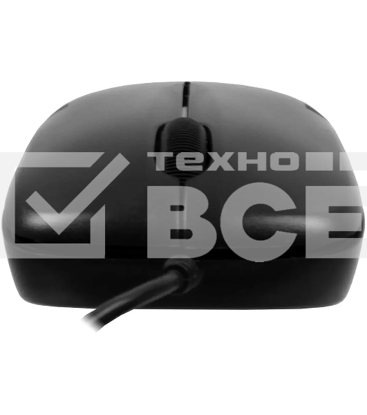 Мышь проводная A4Tech OP-560NUS черный, 1200 dpi, USB, кнопки - 3