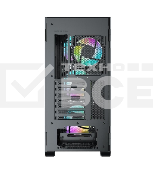 Компьютерный корпус ACD Fort 279M ATX, Black, USB2.0*2+USB3.0+HD audio ,4*14cm fans ,METAL side panel, up to 9 pcs 3,5 HDD, SPCC 0,9 mm