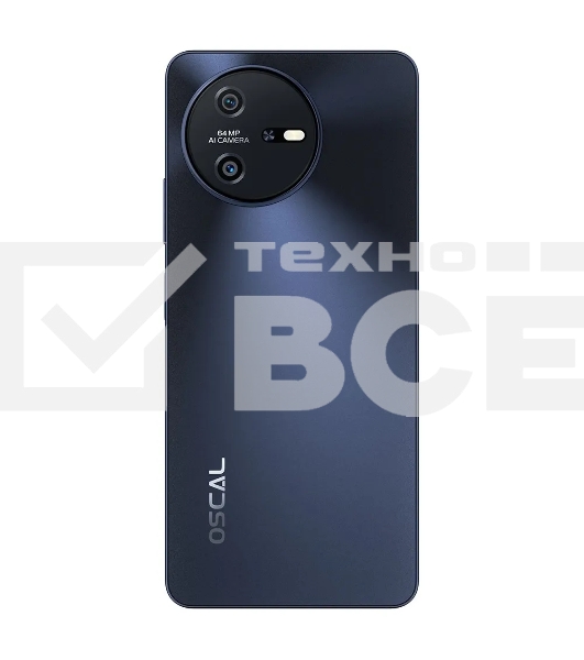 Смартфон OSCAL Tiger 12, 8/128Gb, серый
