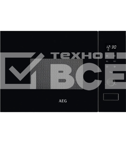 Микроволновая печь AEG MSB2057D-B 20л. 800Вт черный (встраиваемая)
