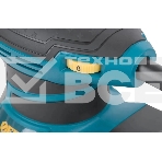 Шлифмашина эксцентриковая FIT OS-350, 350 Вт, 3000-13000 об/мин, 125 мм, 1,5 кг, липучка, пластик. контейнер, коробка, фото6