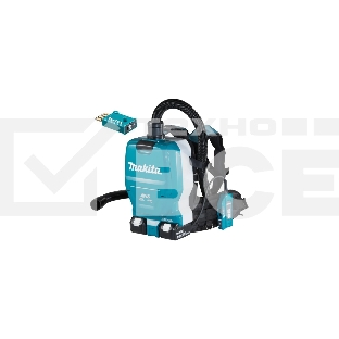 Строительный пылесос MAKITA DVC265ZXU аккумуляторный Li-ion, 36 В, уборка сухая, пылесборник мешок, 2 л, без АКБ, без ЗУ