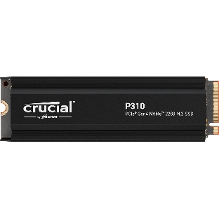 Накопитель SSD Crucial P310 1Tb PCIe Gen4 NVMe 2280 M.2 SSD with heatsink CT1000P310SSD5