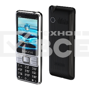 Мобильный телефон Maxvi X900 4G черный