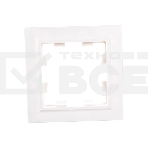 Рамка 1-мест. IEK BRITE РУ-1-БрБ белый, фото3