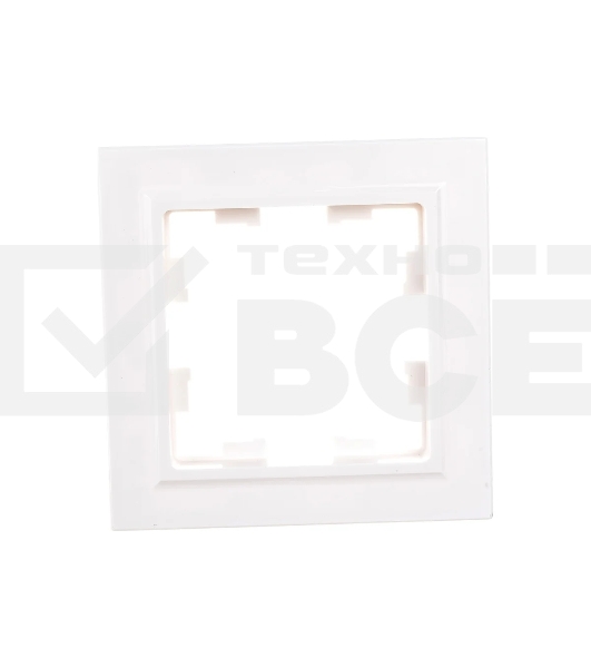 Рамка 1-мест. IEK BRITE РУ-1-БрБ белый