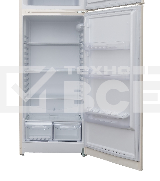 Холодильник Indesit TIA 16 E бежевый двухкамерный 245/51 л морозилка сверху, капельная система