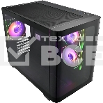 Компьютерный корпус FSP mATX Minitower S380-BA, черный, фото3