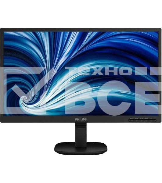 Монитор 23.8' Philips 24B2N2100L IPS 1920x1080, 100 Гц, 4 мс, 16:9, 250 кд/м², HDMI, VGA, 3.5 мм, Adaptive-Sync, черный