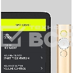 Презентер беспроводной Logitech Spotlight золотистый, радиоканал, USB, кнопки - 3, фото7