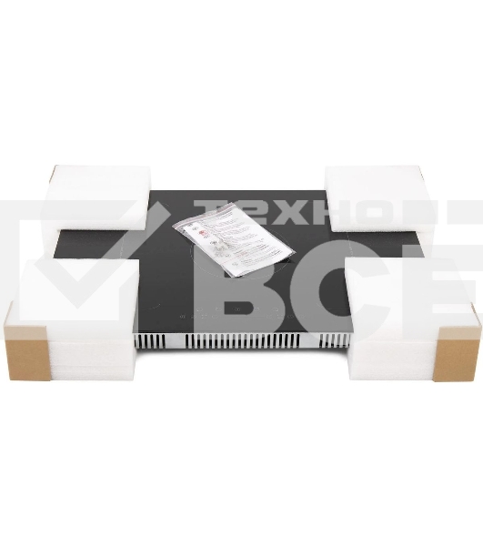 Индукционная варочная панель Maunfeld EVI.775-FL2-BK, конфорок: 5 шт., стеклокерамика, независимая, черный