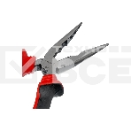 Длинногубцы прямые Matrix, 160 мм, хром-ванадий, двухкомпонентные рукоятки, фото5