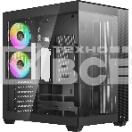 Корпус Ocypus Delta C74 ARGB Black, Midi-Tower, чёрный, 2 x 120 мм, фото 1