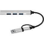 USB-концентратор Digma DHUB-4USB-AC-2.0, USB-C + USB-A, USB 2.0 4 портов, USB, фото8