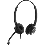 Гарнитура VT VT6200-D чёрный-серебристый, проводная, USB, фото 1