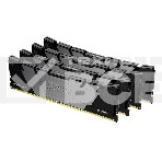 Оперативная память Kingston Fury Renegade, DDR4, 128GB (4x32GB), 3200MHz, CL16, DIMM, радиатор, чёрный, фото4