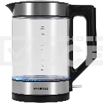 Чайник электрический Hyundai HYK-G4015 1.9л. 2200Вт черный/серебристый корпус: стекло, фото8
