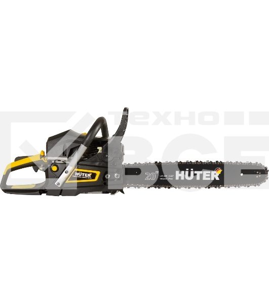 Бензопила Huter BS-52 70/6/3 { 2.4квт, 52 см3, бак 0,55 л, антивиб. система, шина 50см/20