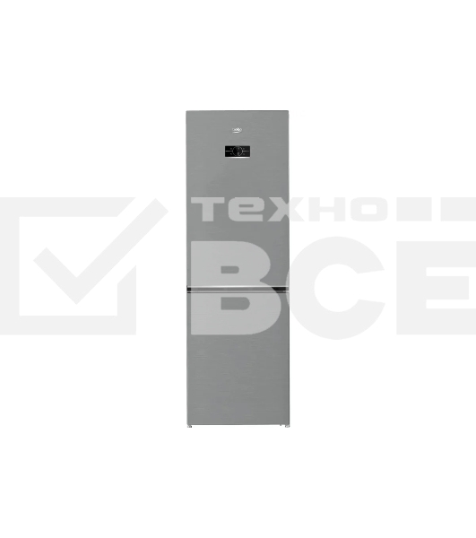 Холодильник Beko B3RCNK362HX нержавеющая сталь двухкамерный 220/100л морозилка снизу Total No Frost