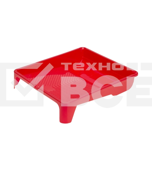 Кюветка (ванночка) малярная 33х35см, красная Rexant