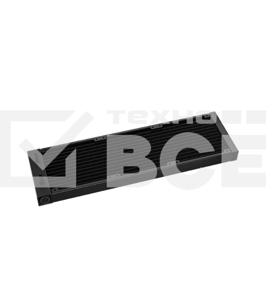 Система жидкостного охлаждения DEEPCOOL LQ360 черный, 120 мм, алюминий/медь, 2400 об/мин, 38.71 дБ, 4 pin, 350 Вт